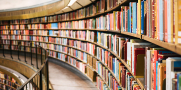 Books in library