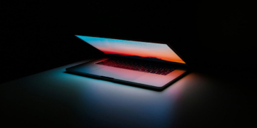 Illuminated laptop