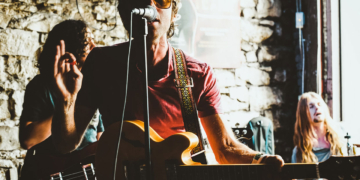 Man playing guitar