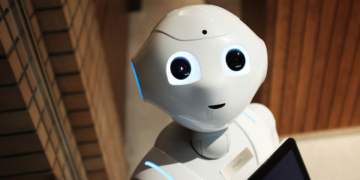 White robot