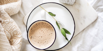 White tea cup