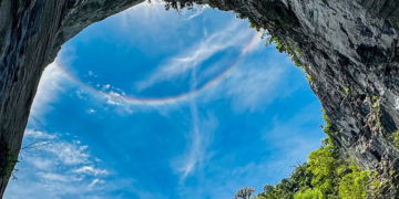 Bak Negeri Dongeng, Air Terjun di Brasil Viral Seolah Jatuh dari Pelangi di Langit